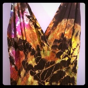 Tie dye dress